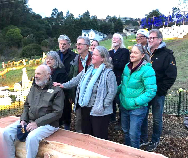 shadi holiday display committee members group photo at the display viewing area